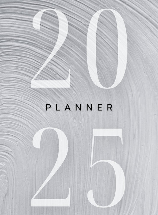 2025 Monochrome Planner Bundle1