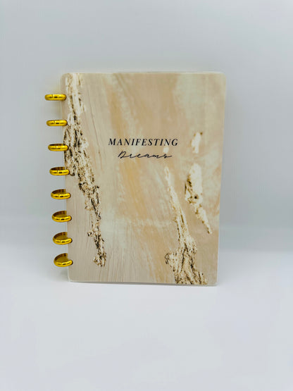 Manifestation Journal Bundle | Half-Letter Discbound Notebook