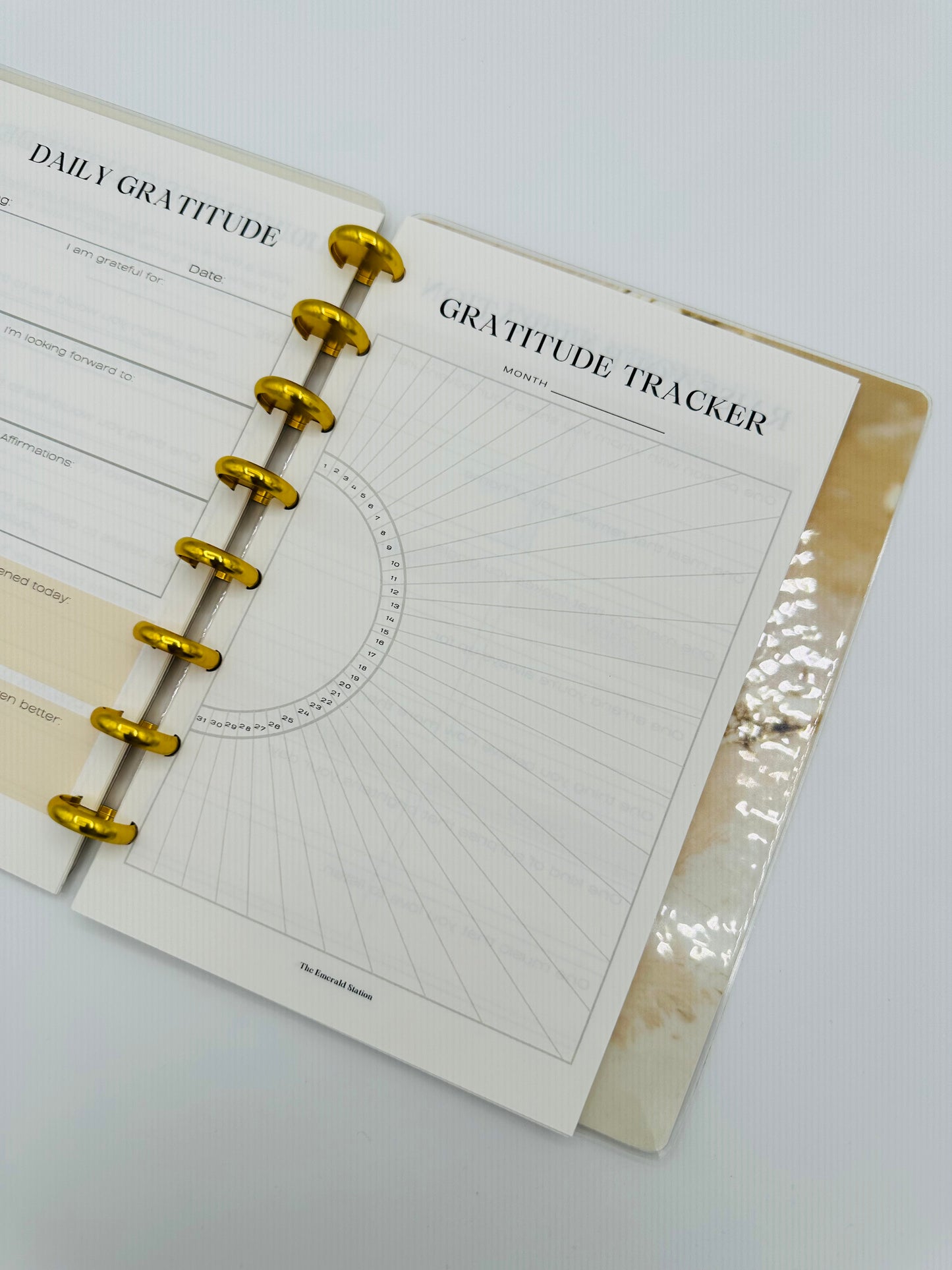 Manifestation Journal Bundle | Half-Letter Discbound Notebook