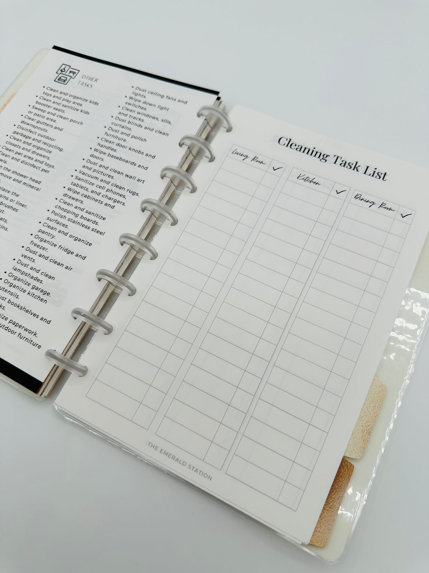 Cleaning Insert Pack | Planner Inserts