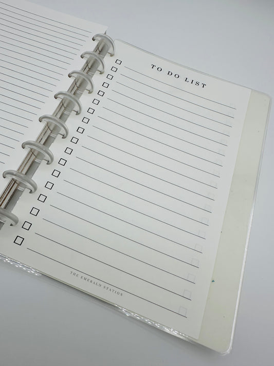 To Do Checklist | Planner Inserts